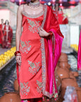 Surkh Laal Heavy Kurta Set