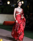 Surkh Laal Saree Set