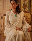 Pearl Jacket Saree Set