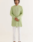 Green Kurta Front