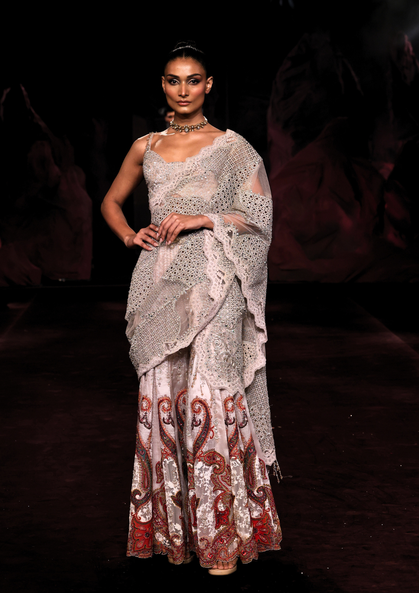 Mrinalika Sharara Set