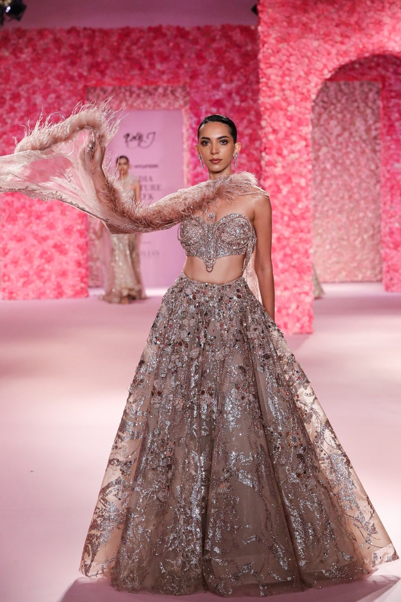 Julia Cocktail Lehenga - Ready to Ship