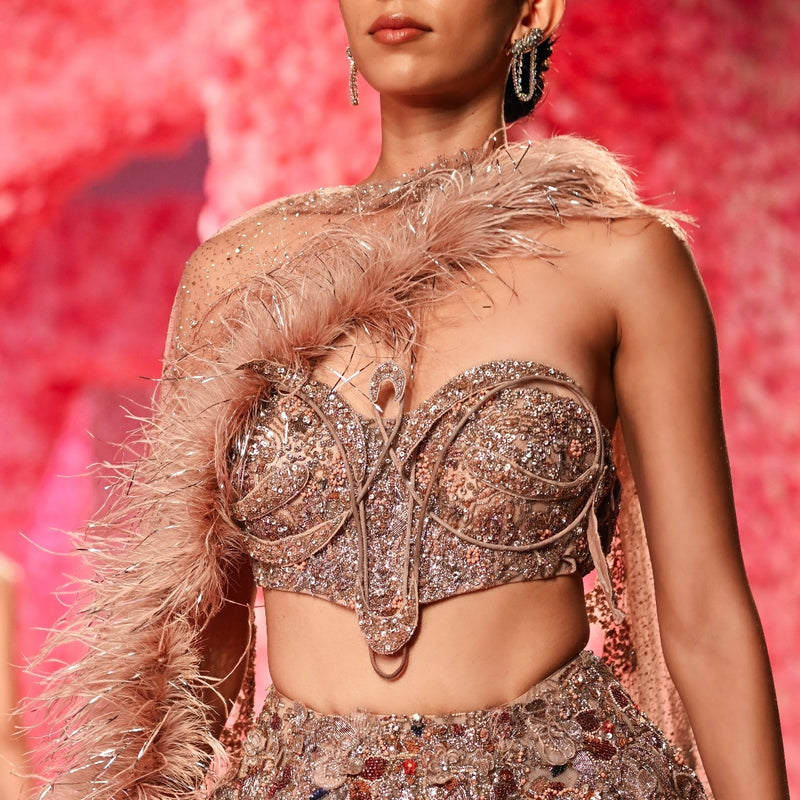 Julia Cocktail Lehenga - Ready to Ship