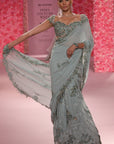 Seraphine Chikankari Lehenga Sari