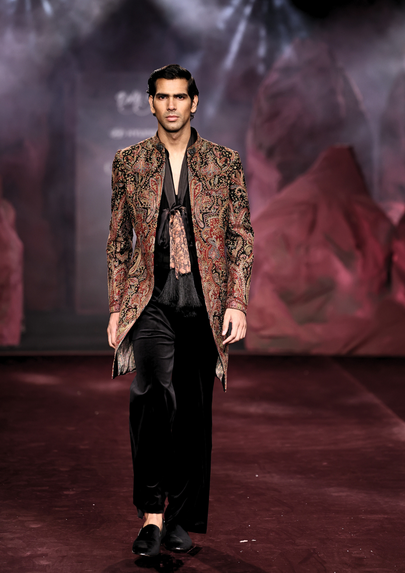 Ebon Sherwani Set