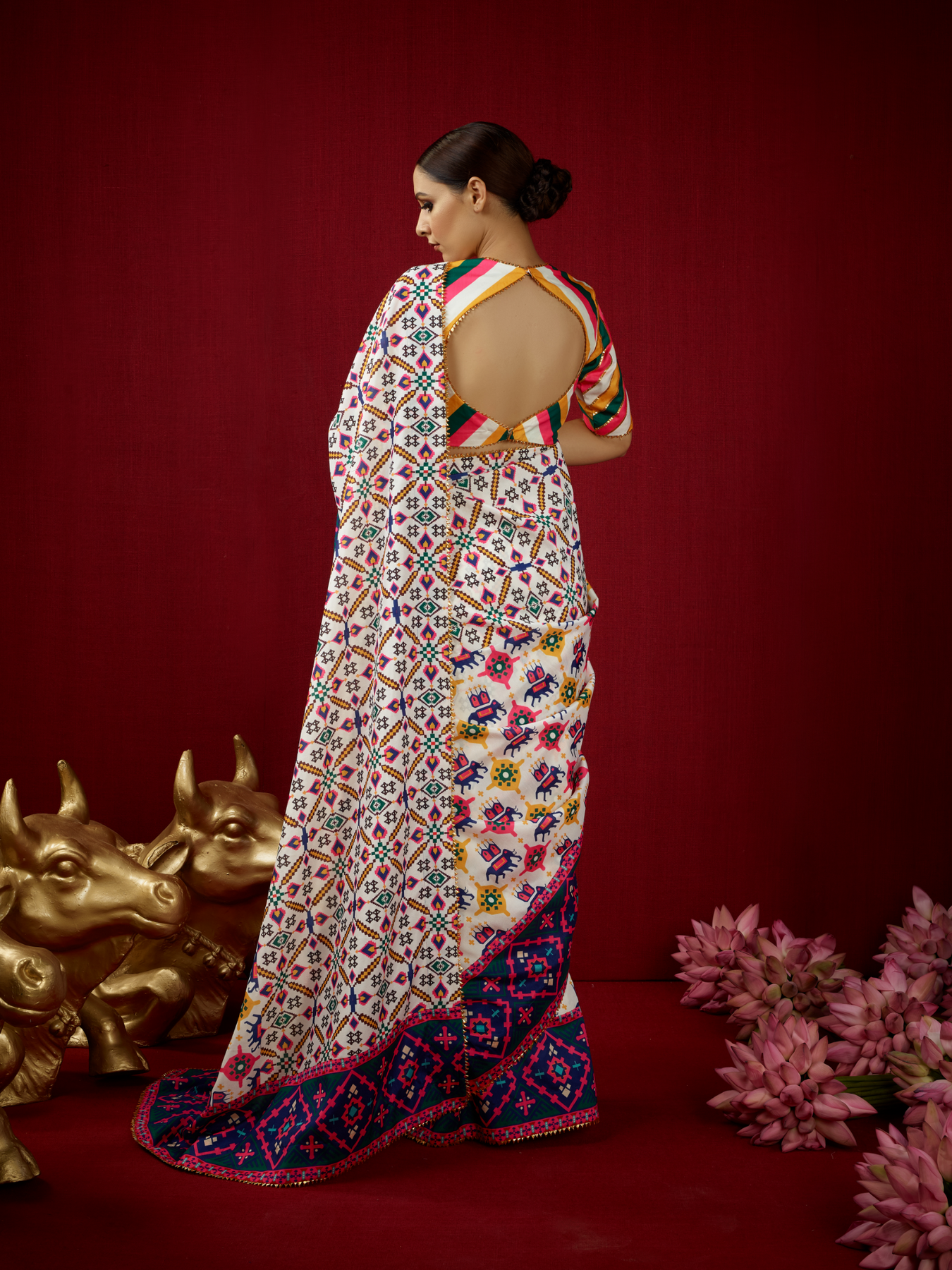 Rani Ka Baagh Saree &amp; Blouse Set