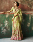 Garden Haze Saree
