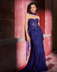 Astryx Corset and Skirt Set with Dupatta