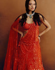 Citrine Dawn Bridal Lehenga