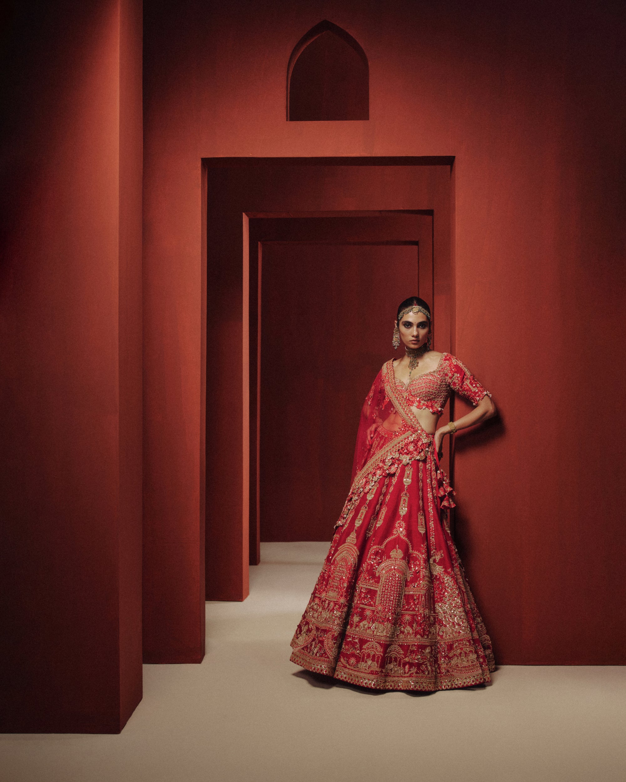 Ember Bloom Bridal Lehenga