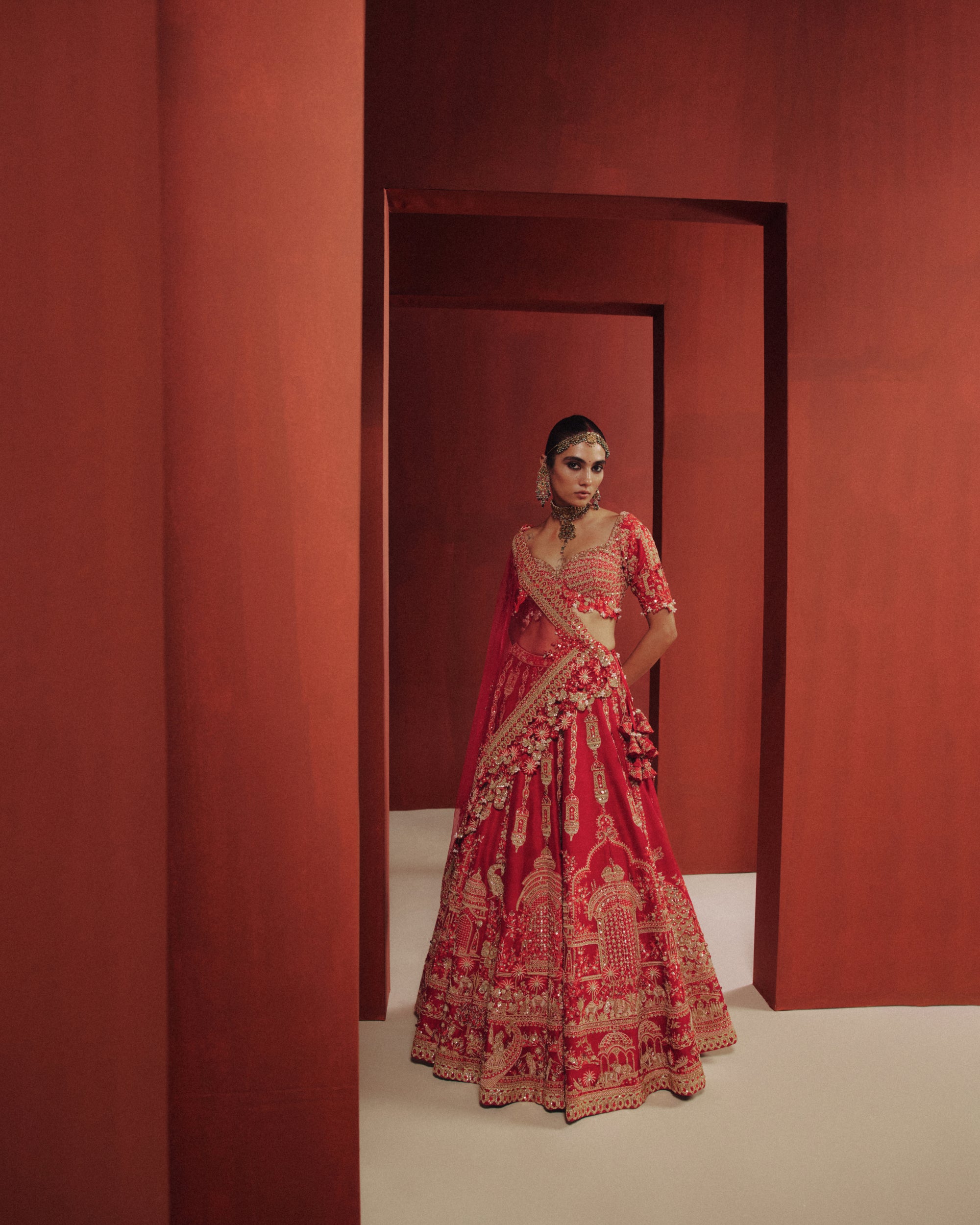Ember Bloom Bridal Lehenga