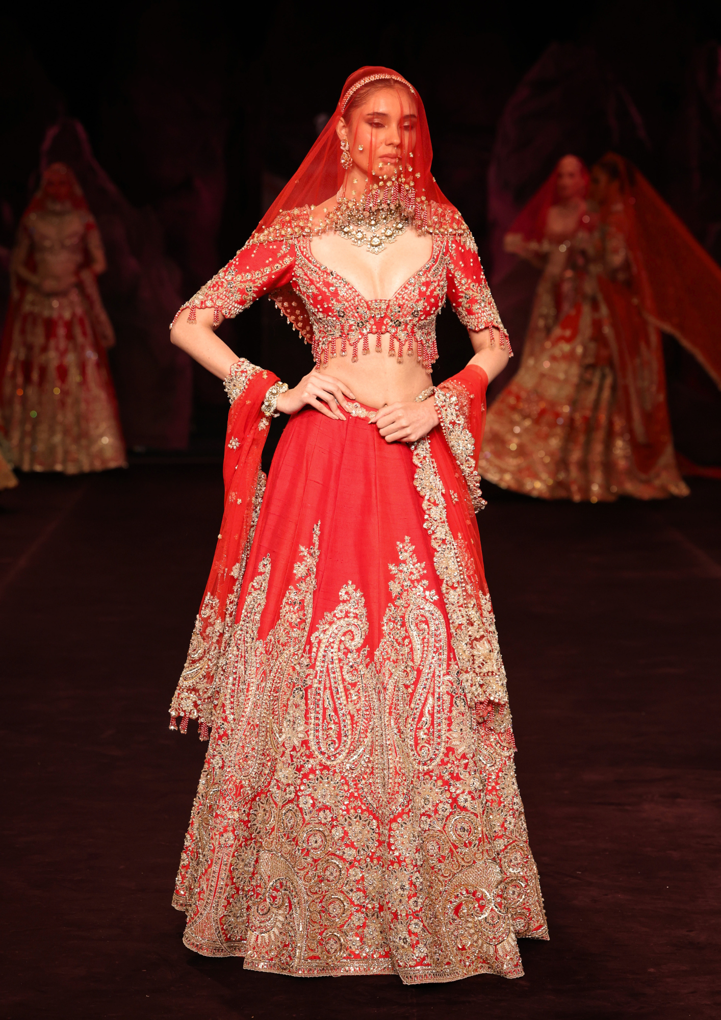 Chitravali Lehenga