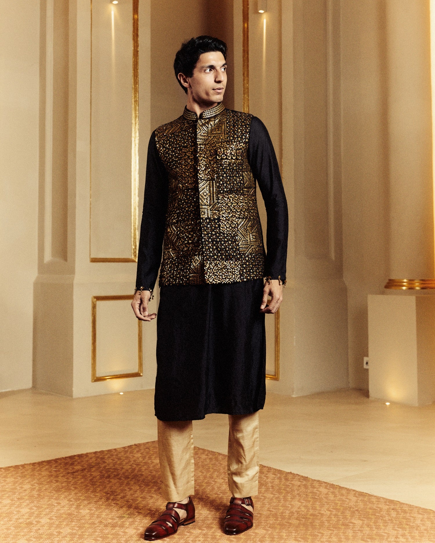 Black Classic Bundi Set