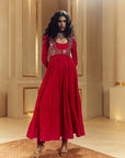 Surkh Laal Anarkal Koti set