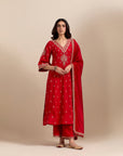 Classic Suit Set - Red
