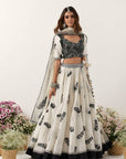 Ivory Lehenga Set