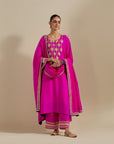 Classic Kurta Set - Pink
