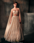 Ivory Threadwork Lehenga