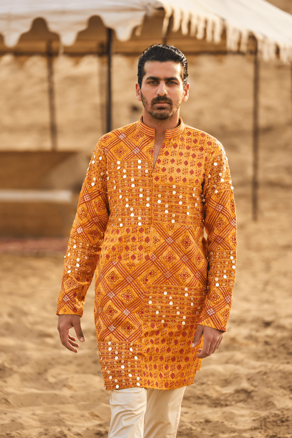 Kasundi Kurta Set