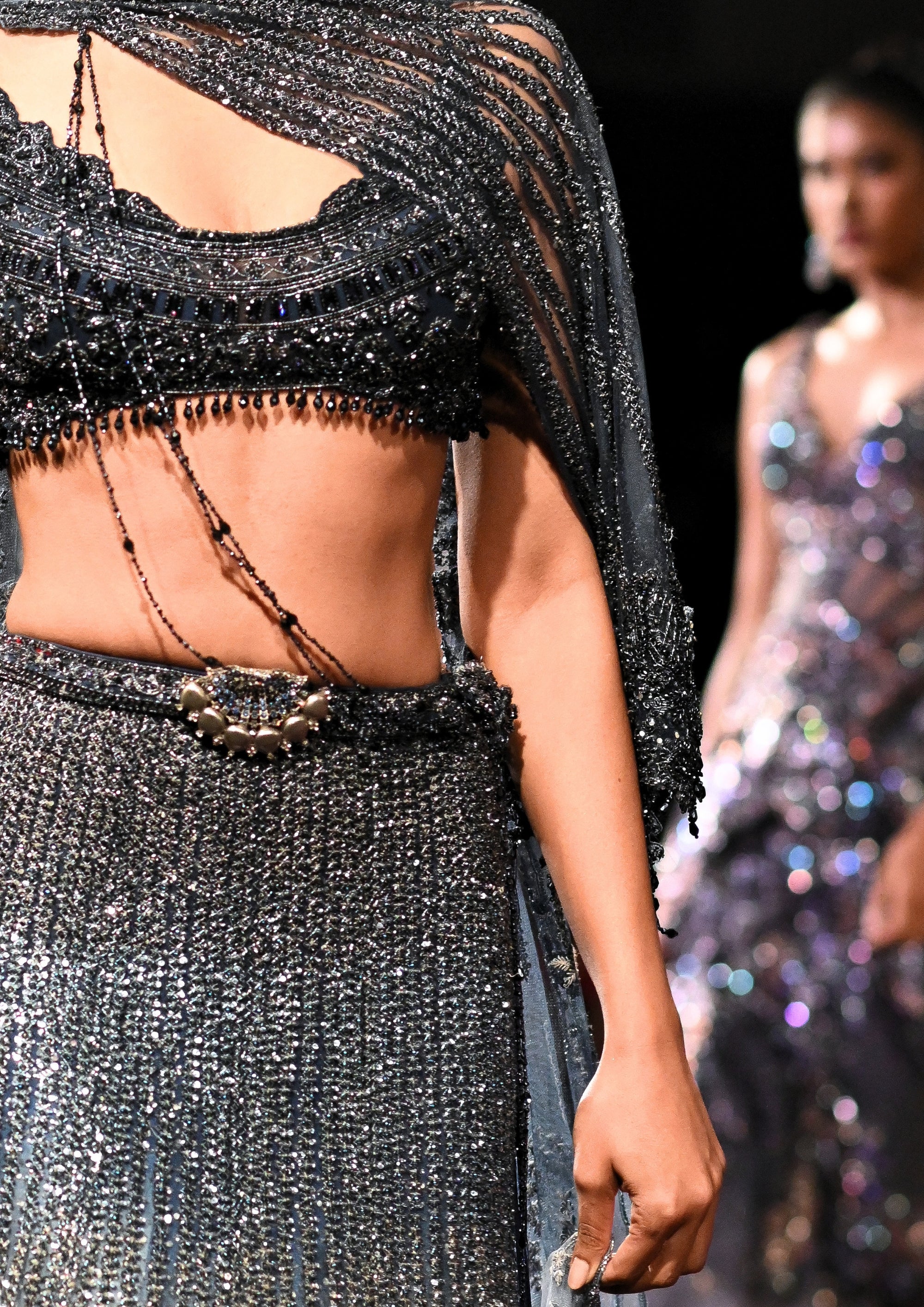 Neel Aabha Lehenga