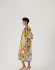Allora Yellow Midi Dress