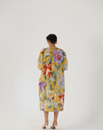 Allora Yellow Midi Dress