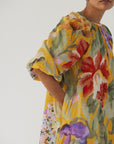 Allora Yellow Midi Dress