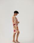 Vintage Garden Short Dress