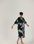 Chicory Black Midi Dress