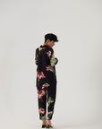 Juliet Black Crepe Coord Set