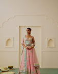 Asmira Lehenga Set - Soft Pink