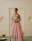 Asmira Lehenga Set - Soft Pink