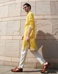 Rose Creeper With Butties Kurta Set