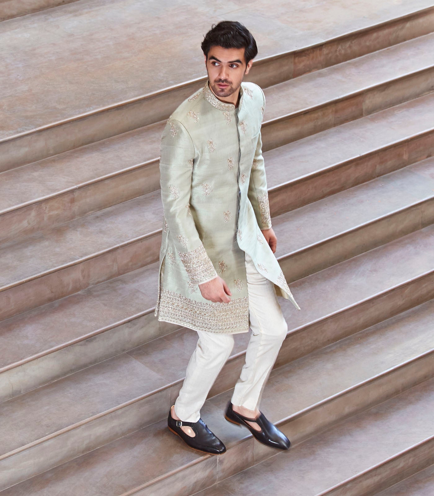 Bootie Sherwani Set