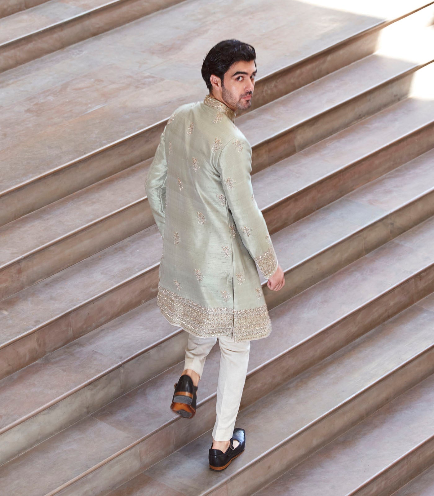 Bootie Sherwani Set