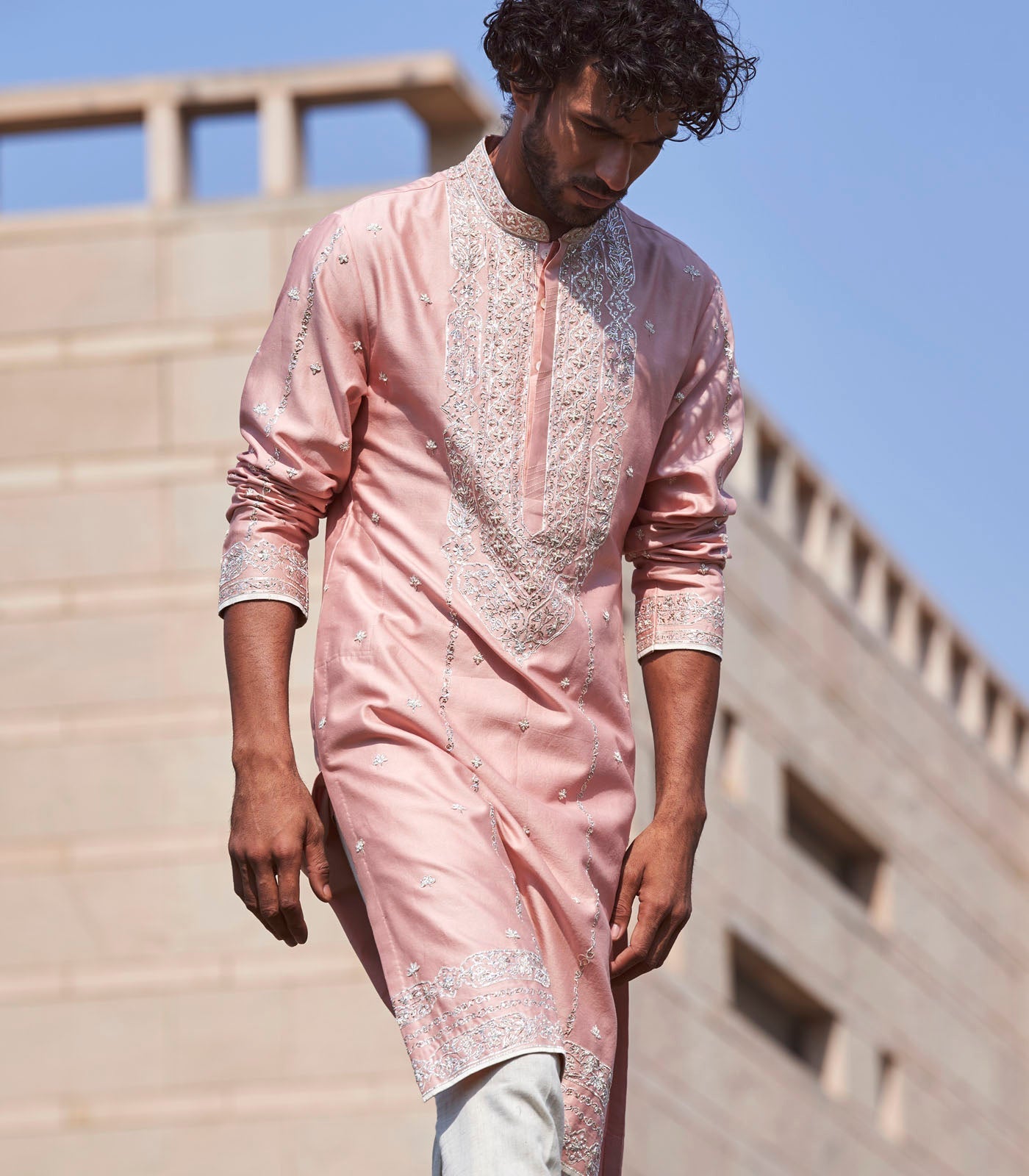 Mughal Jaal Kurta Set