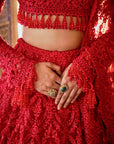 Red Lehenga Set