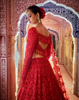 Red Lehenga Set