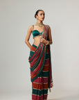 Cranberry Multicolor Saree