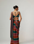 Cranberry Multicolor Saree