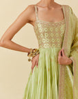 The Ghoomar Anarkali Set