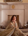 The Palace Of Provence Aged Lavender Lehenga