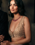 Golden Ombre Lehenga