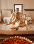 Buttercup Kurta Paired With Jacket & Pants