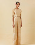 Buttercup Banarasi Silk Jumpsuit