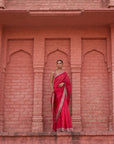 Classic Surkh Laal Saree Set