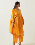 Yellow String Tunic With Pants