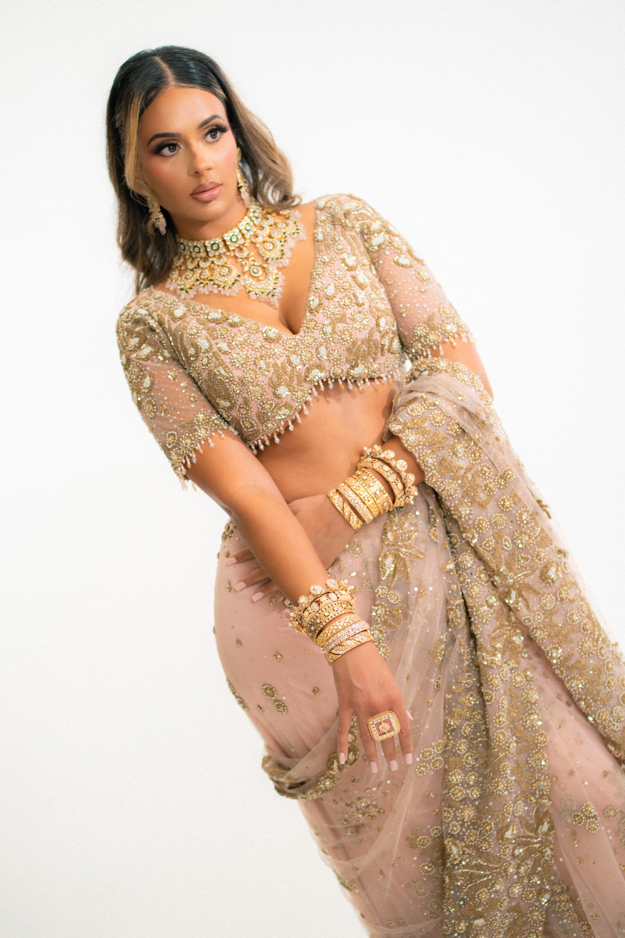 The Vintage Nizami Tulle Saree