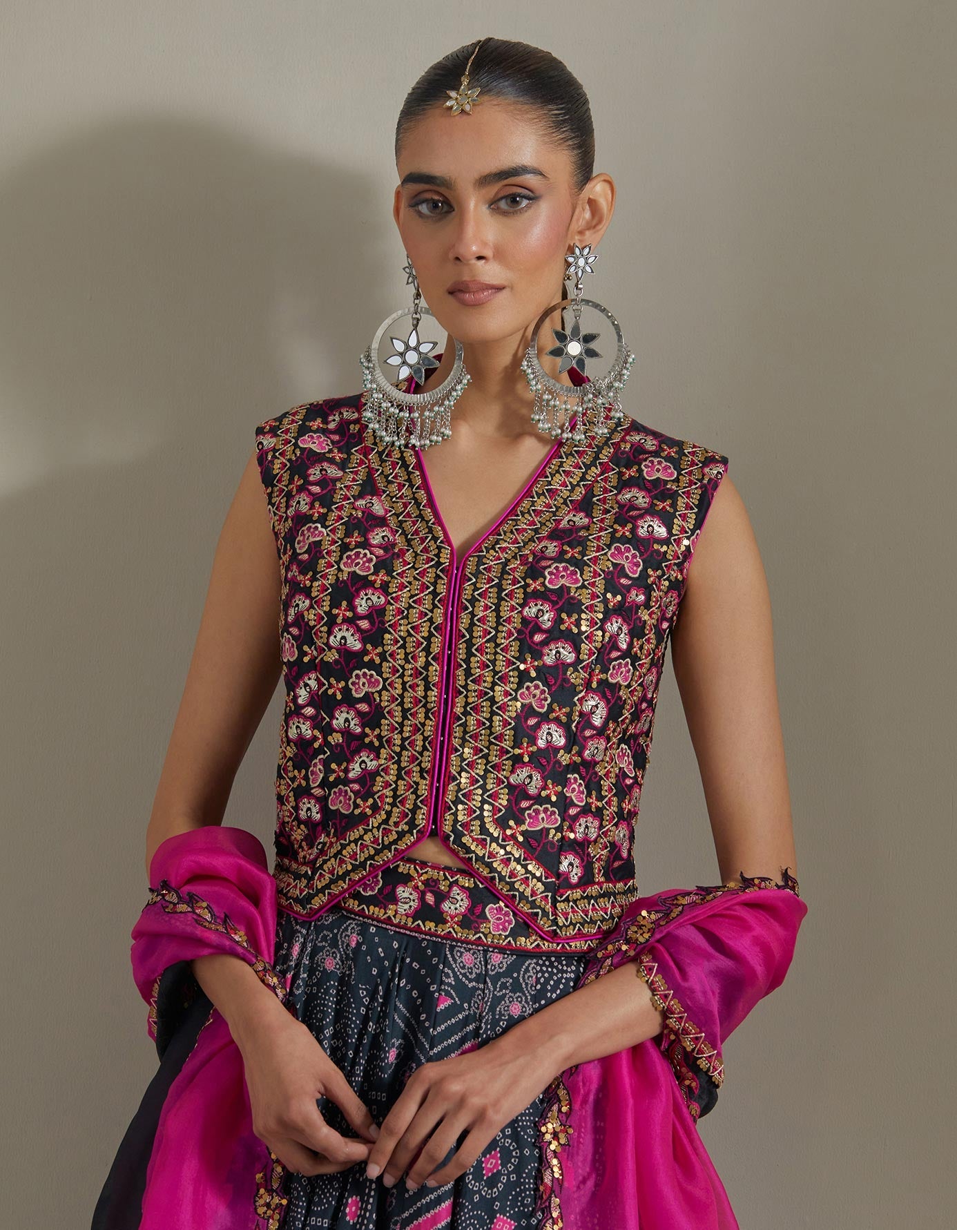 Waistcoat Lehenga Set 2
