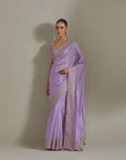 Classic Saree Set - Lilac 4